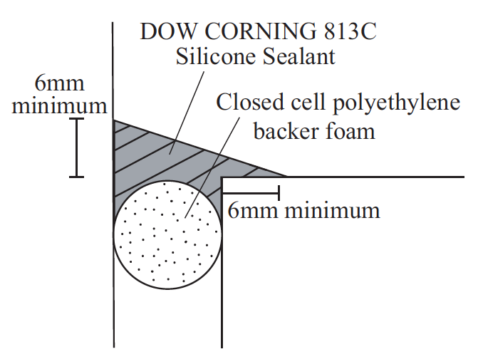 DOW CORNING ® 813C - Fillet Joint | a.b.e.® Construction Chemicals