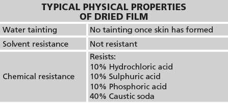abe Construction Chemicals DIY bituseal plastic properties dried film